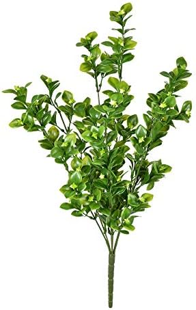 Vickerman Artificial Boxwood Bush 18 Inches UV Resistant