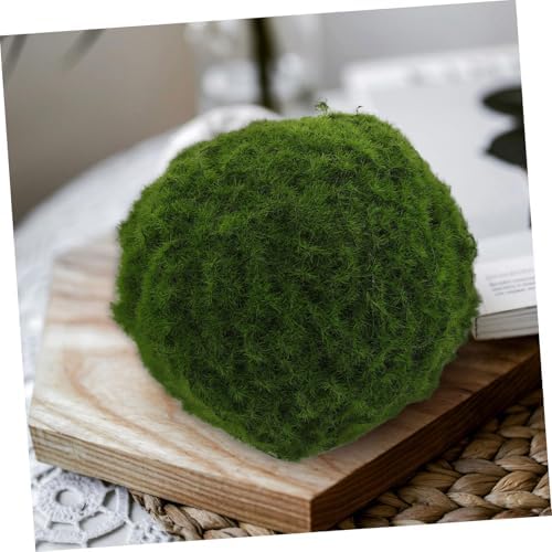 Happyyami Realistic Artificial Moss Ball 10cm Decorative Sphere