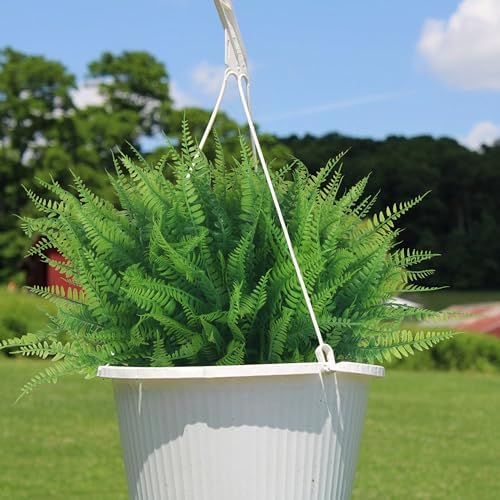 ZERRO 16 Piece Artificial Boston Fern Set