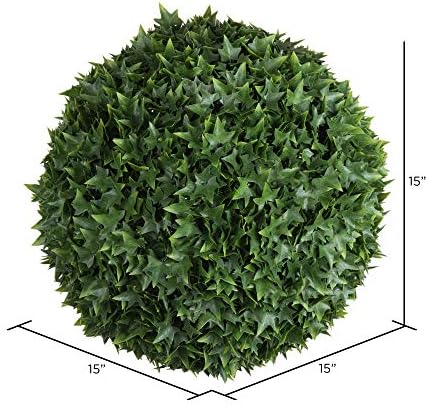 Vickerman Artificial Mini Ivy Ball 15 Inch UV Resistant