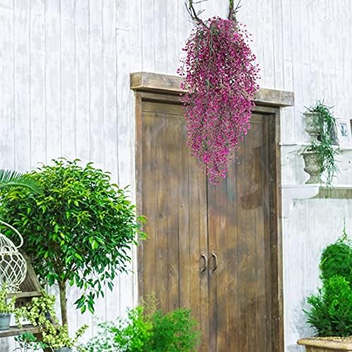 RECUTMS Artificial Ferns Plants for Wall Garden Room Wedding