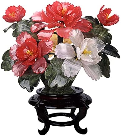 Artificial Potted Plants Bonsai Jade Peony Simulation