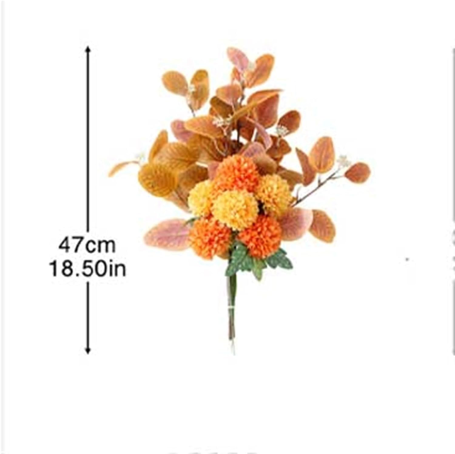 Artificial Flowers Silk White Bridal Wedding Anemone Bouquet Home Decor