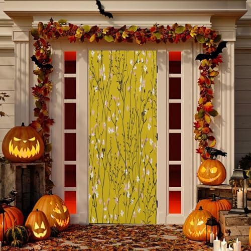 Susiyo Stretch Door Cover for Front Doors 35x79 Inch