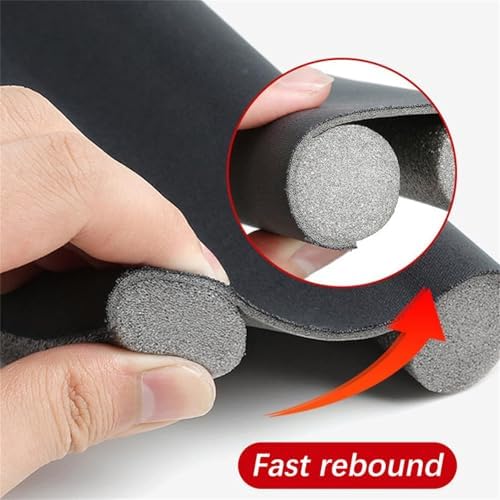Adjustable Door Draft Stopper - 366 Inch Reduces Air Draft Noise