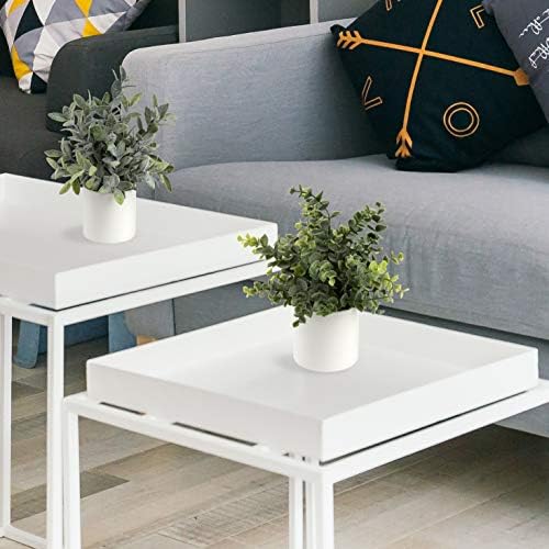 Briful Mini Fake Plants Set of 3 Artificial Greenery