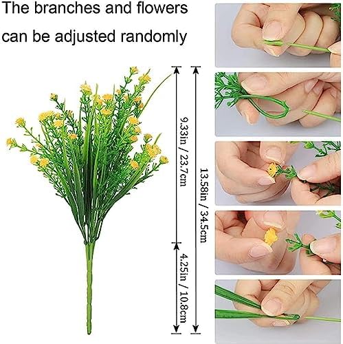 NURCIX UV Resistant Artificial Flowers for Outdoor Use