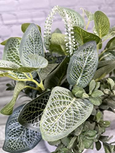 Admired By Nature 10 Inch Artificial Garden Foliage Potted Plant