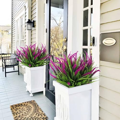 RECUTMS Artificial Ferns Plant Decor for Home Garden Wedding