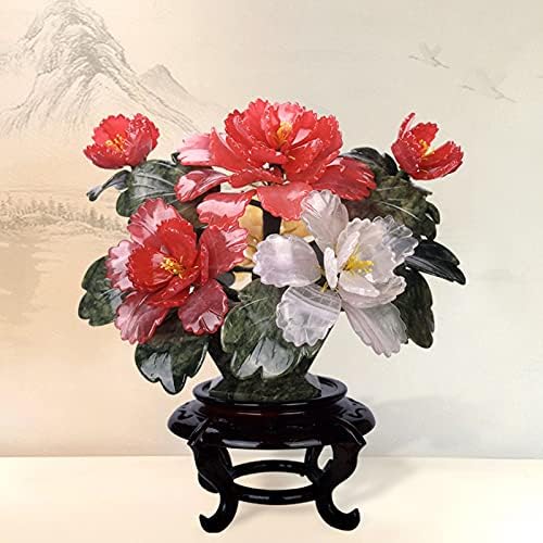 Artificial Potted Plants Bonsai Jade Peony Simulation