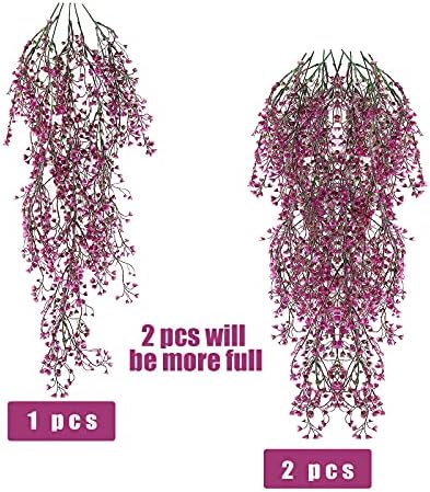 RECUTMS Artificial Ferns Plants for Wall Garden Room Wedding