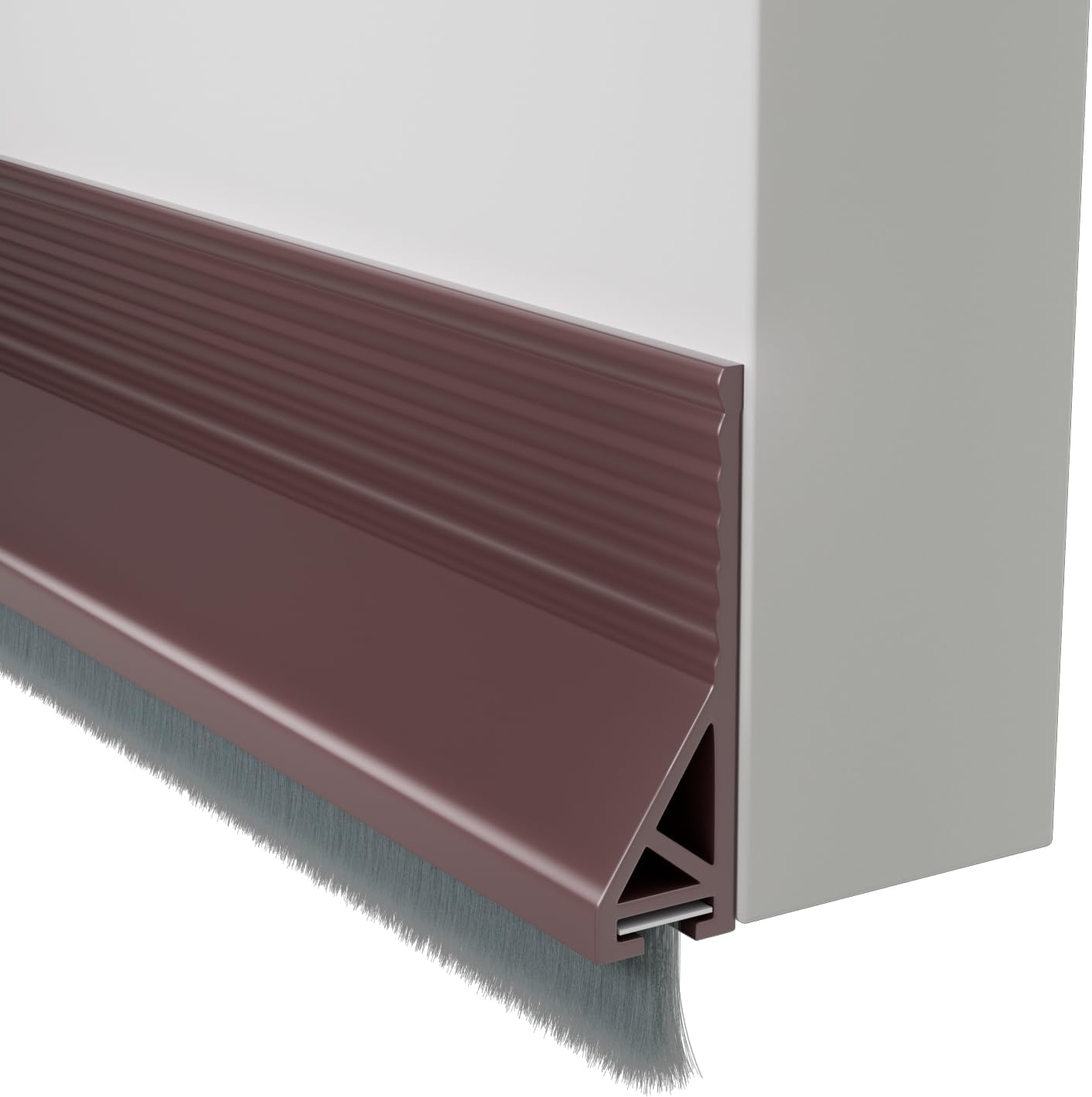 Vannesse Door Draft Stopper with Brush 2 Pack