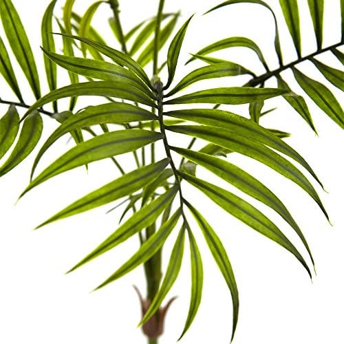 Nearly Natural Mini Areca Palm Artificial Bush Set of 6