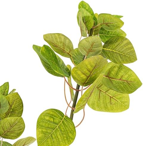 Vickerman 48 Indoor Artificial Cotinus Coggygria Tree with Black Pot