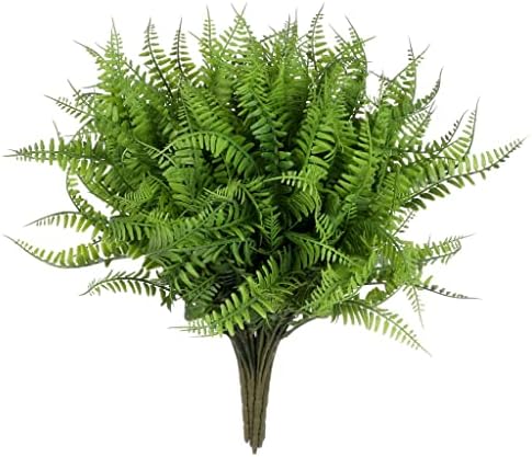 Grand Verde Boston Ferns Artificial Plants 10pcs Dark Green