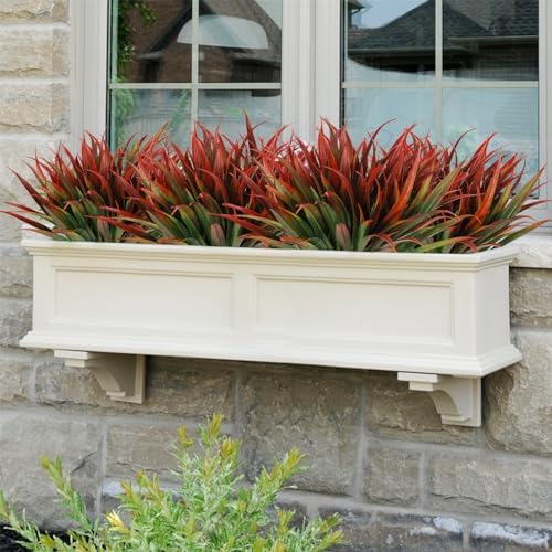 RECUTMS 12 Bundles Artificial Flowers UV Resistant