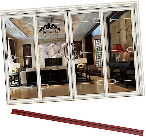 Gadpiparty Under Door Draft Stopper Seal Strip Brown
