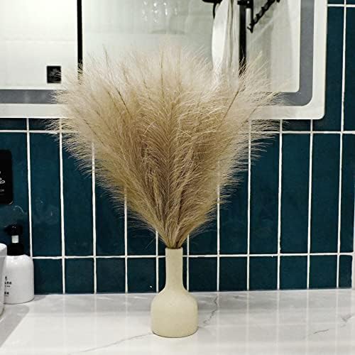 6 PCS Faux Pampas Grass for Boho Decor