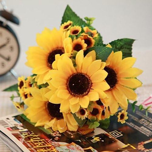 XL Boom Artificial Sunflower Bouquet with 7 Heads