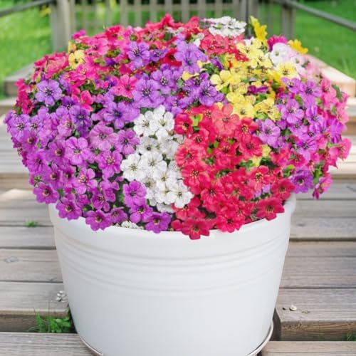 12 Bundle Artificial Flowers for Outdoor Decor