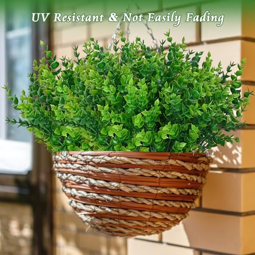 Yastouay 34 Bundle Artificial Flowers for Outdoor Decor