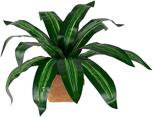 Northlight Artificial Dracaena Plant in Square Rattan Ceramic Pot - 27 Inch