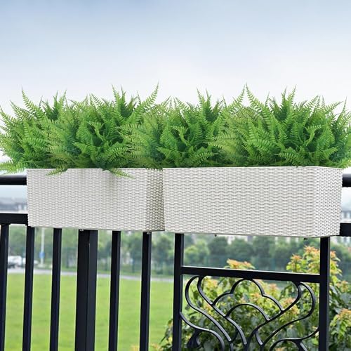 ZERRO 16 Piece Artificial Boston Fern Set