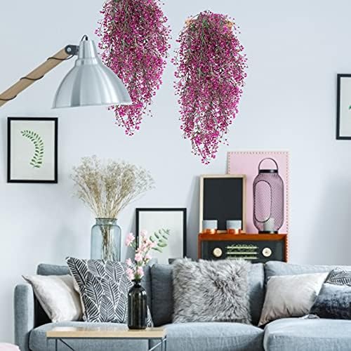 RECUTMS Artificial Ferns Plants for Wall Garden Room Wedding