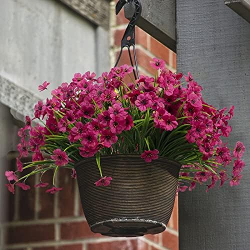 48 Bundles UV Resistant Artificial Outdoor Flowers