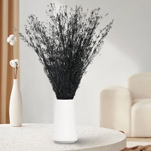 Tavkite Dried Babys Breath Bouquet 17 Inch Black