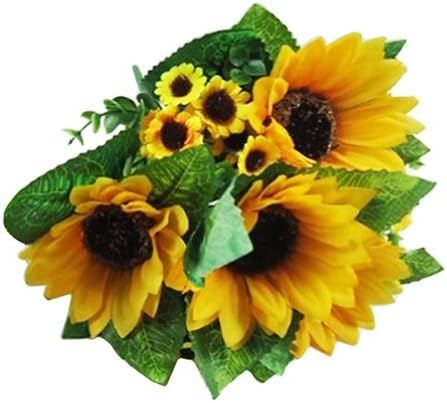 XL Boom Artificial Sunflower Bouquet with 7 Heads
