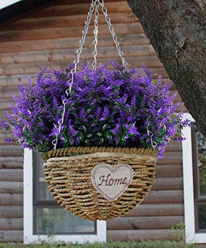 RECUTMS 8 Bundle Artificial Fall Flowers Garland