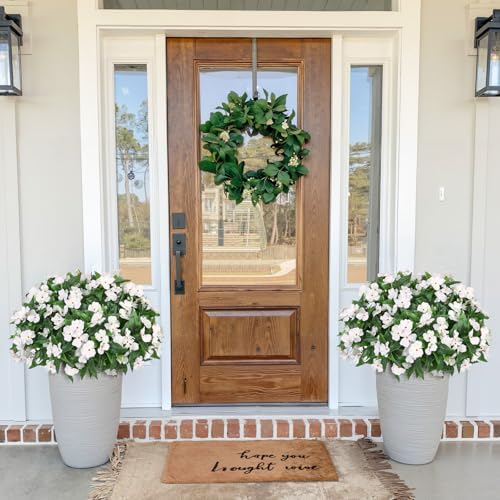 5 Pcs Artificial Flowers for Outdoor Decorations