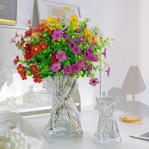 XONOR Artificial Eucalyptus Flowers for Outdoor Decor