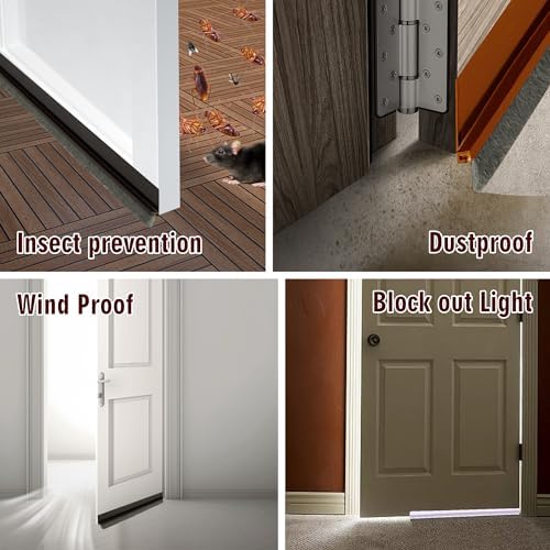 Door Draft Stopper Bottom Seal 39 In