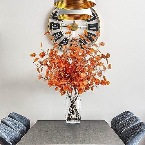 Sggvecsy 6 Pcs Artificial Eucalyptus Fall Decorations