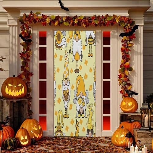 Susiyo Garden Honeybee Gnome Door Cover