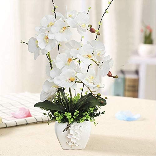 Real Touch Artificial Orchid Flowers for Home Office Decor