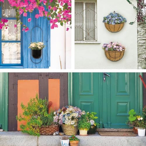 Pretty Jolly Artificial Flowers Rainbow Daisies Eucalyptus Greenery Decor