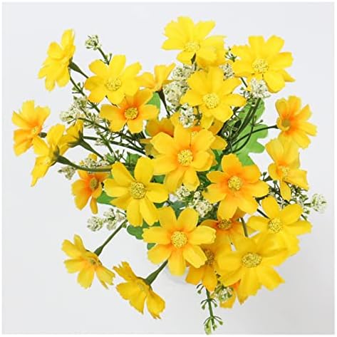 GaRcan Artificial Flowers 7 Branch 28 Heads Wedding Decor