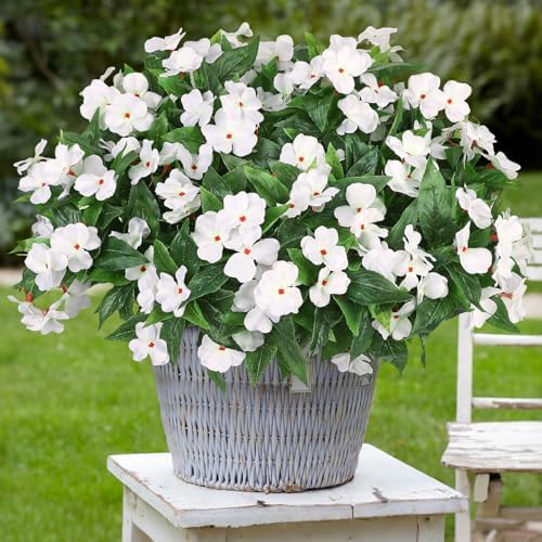 5 Pcs Artificial Flowers for Outdoor Decorations