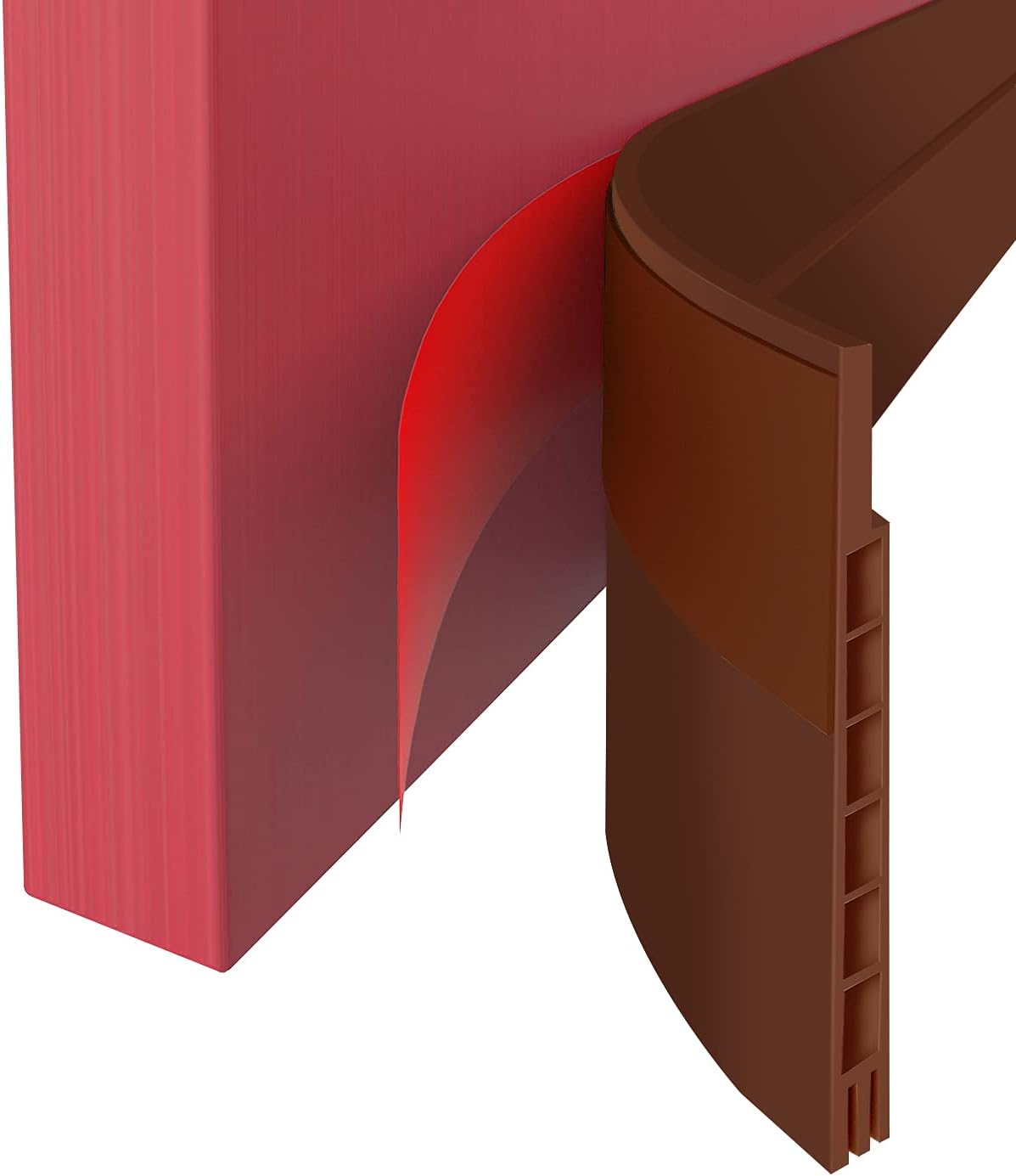 Suptikes Upgraded Door Draft Stopper 3 W x 37 L Brown