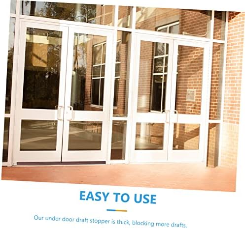 PRETYZOOM Door Draft Stopper Sealing Strip Windproof Noise Blocker