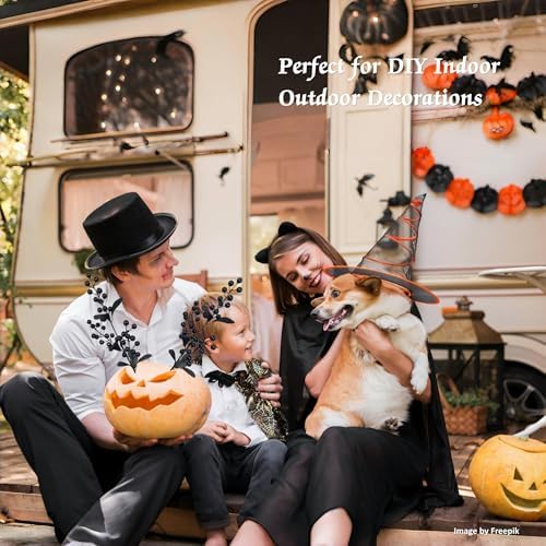 10 Pcs Black Berry Stems for Halloween Decor