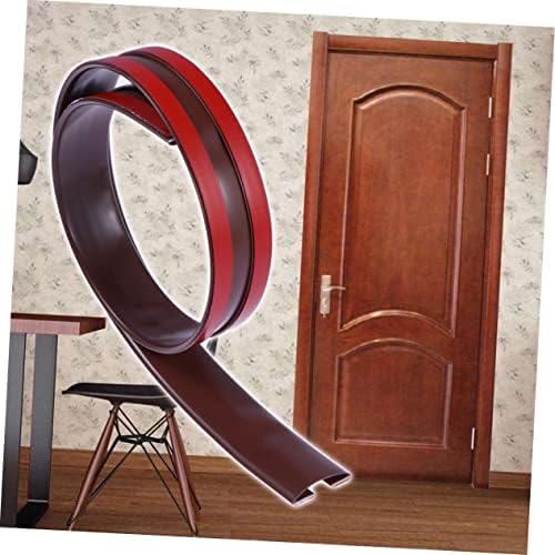 Gadpiparty Under Door Draft Stopper Seal Strip Brown