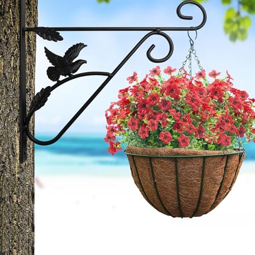 NOV FIRE 8 Bundle Artificial Flowers for Outdoor