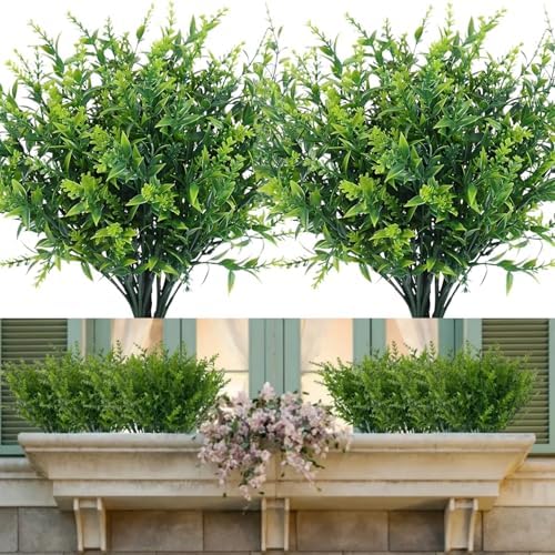 16 Bundle Artificial Lavender Flowers for Home Garden Decoration