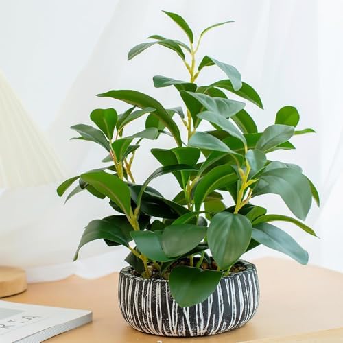 12 Inch Fake Ficus Plant Indoor Artificial Greenery