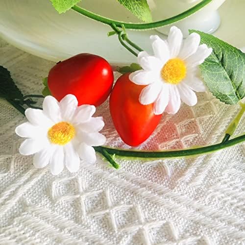Artificial Strawberry Flower Vine Garland Wedding Decor