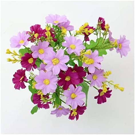 GaRcan Artificial Flower Bouquet 7 Branch 28 Heads Wedding Decor